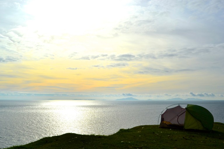 campsite #4 Neist Point, Isle of Skye