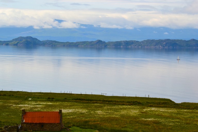 somewhere on the western coast of scotland