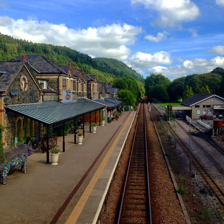 Train station, Bewts-y-Coed, Wales