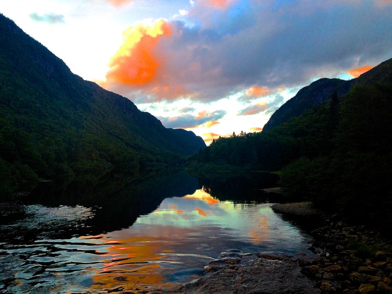 Parc National de la Jacques-Cartier, Québec, Canada