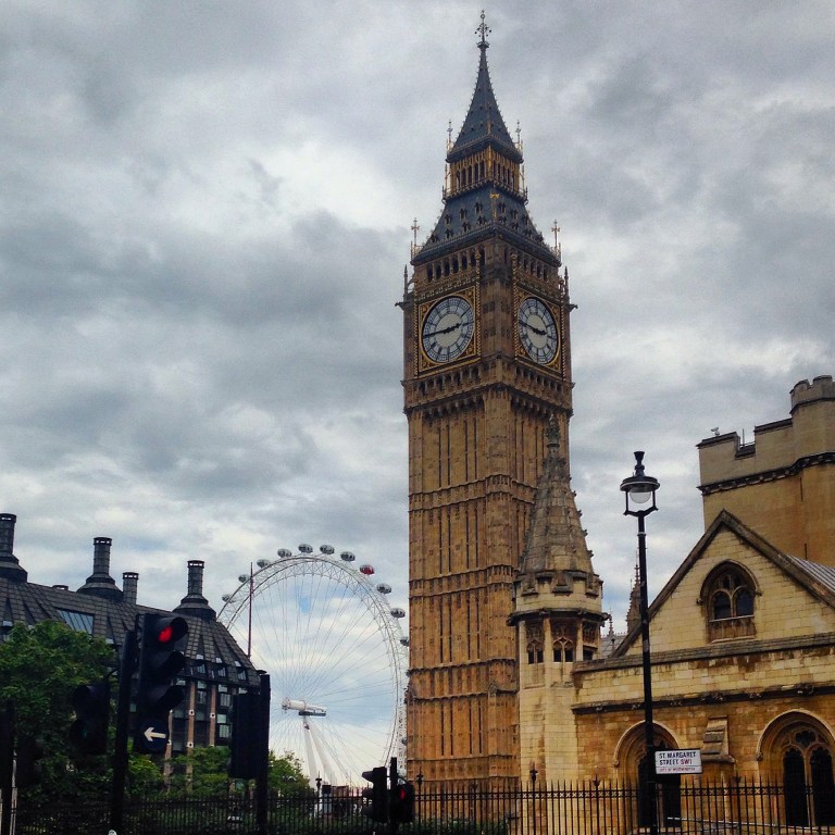 Big Ben, London Eye, England