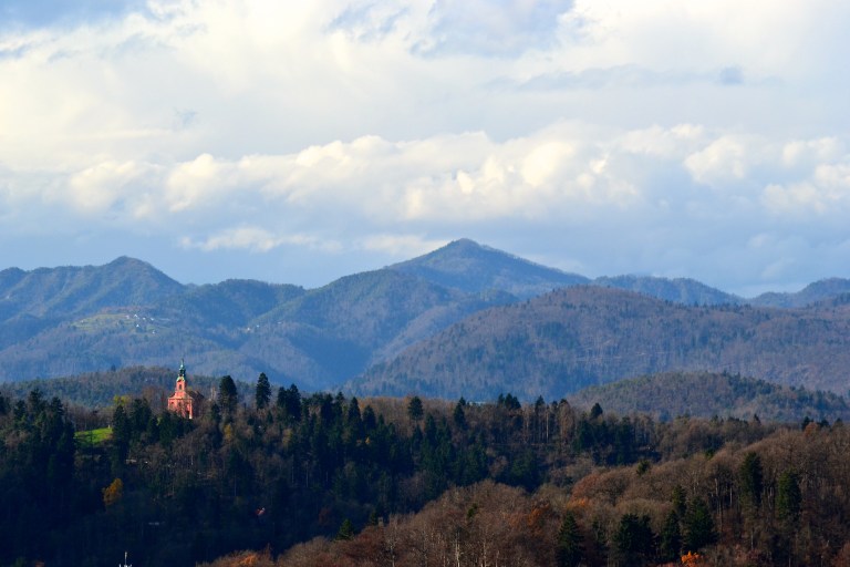 View from Ljubljana Castle, Slovenia