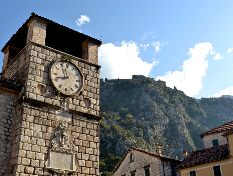 Time in Kotor, Montenegro