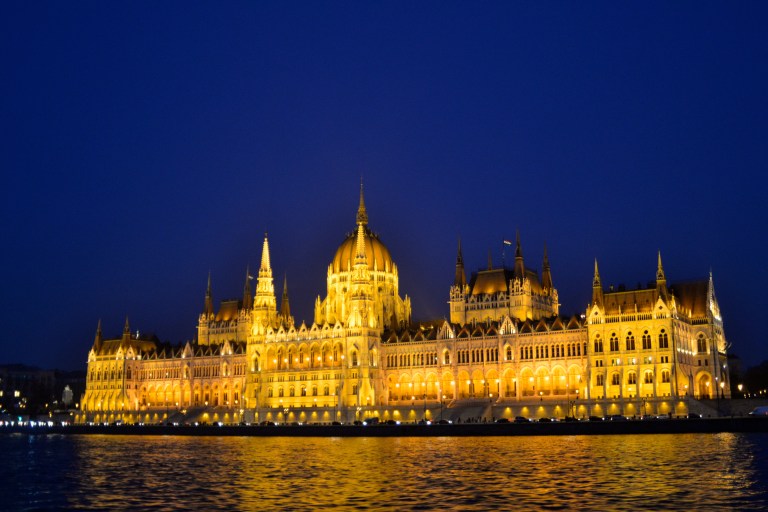 Parliament by night