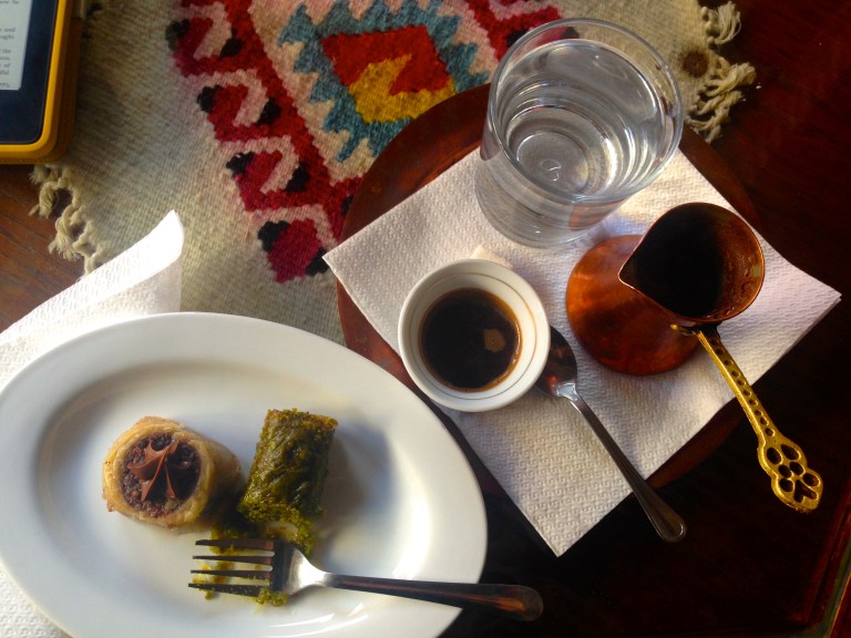 Baklava and Bosnian coffee