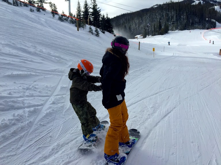 We help each other out.