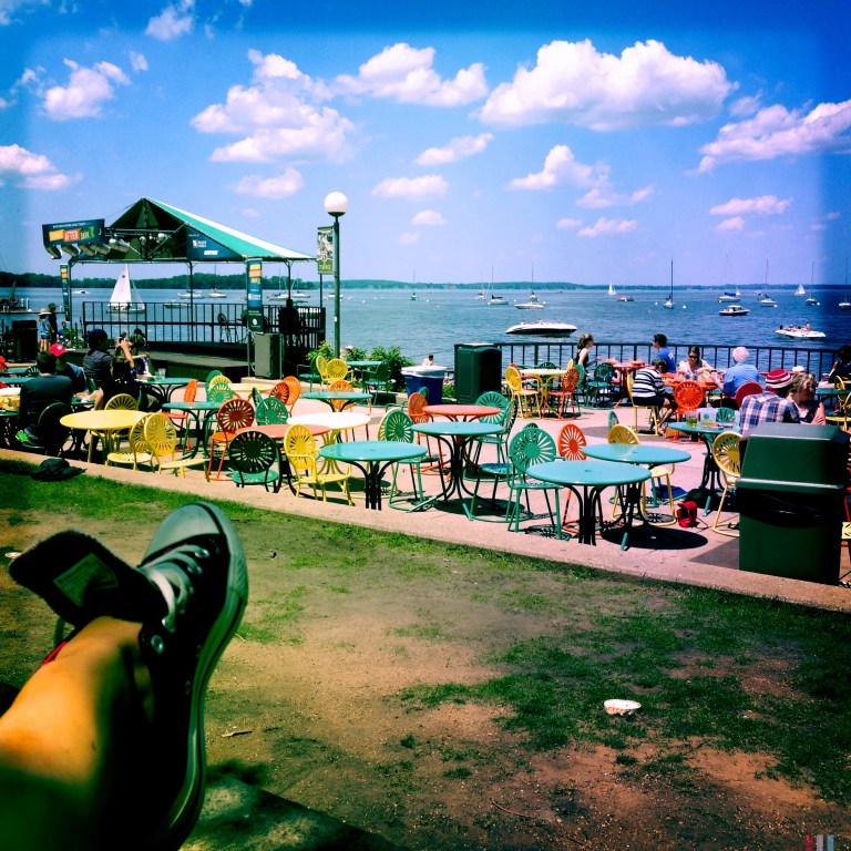 Spring at the Union, Madison