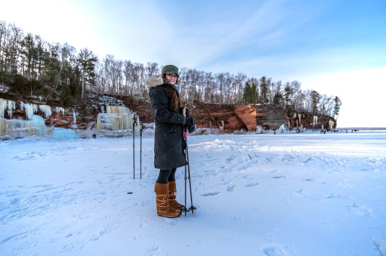 enjoying the finer things in life. photo credit: my dad